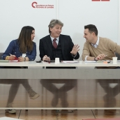 Carlos Martínez pide elecciones anticipadas a Mañueco y plantea dejar gobernar al más votado como "cortafuegos" a Vox