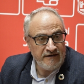 Rueda de prensa del PSOE sobre expedientes urbanísiticos. En la foto Olegario Ramón