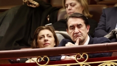 El consejero de Medio Ambiente, Vivienda y Ordenación del Territorio, Juan Carlos Suárez Quiñones, asiste a la votación de las enmiendas del lobo en el Congreso de los Diputados | Juan Lázaro / ICAL El consejero de Medio Ambiente, Vivienda y Ordenación del Territorio, Juan Carlos Suárez Quiñones, asiste a la votación de las enmiendas del lobo en el Congreso de los Diputados | Juan Lázaro / ICAL