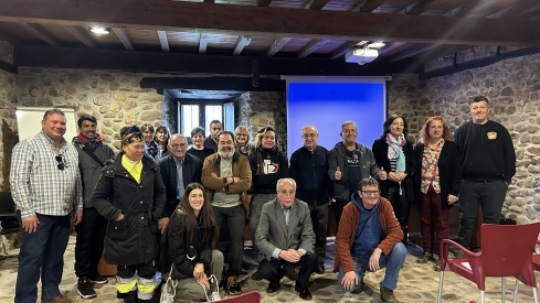 Miembros de la SECOT durante la sesión realizada