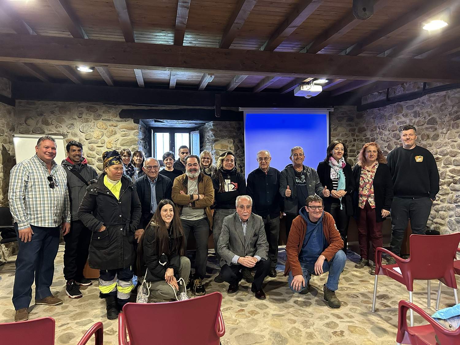 Miembros del SECOT durante la sesión realizada