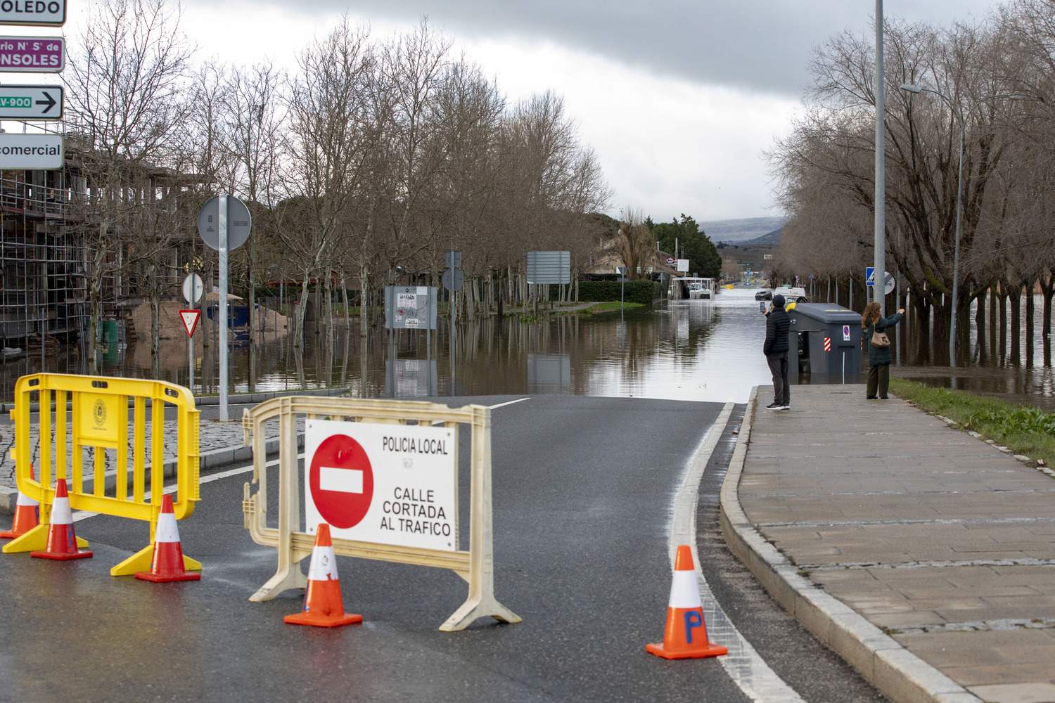 Las intensas lluvias provocan el desbordamiento del río Adaja a su paso por Ávila | Rmestudios / ICAL Las intensas lluvias provocan el desbordamiento del río Adaja a su paso por Ávila | Rmestudios / ICAL