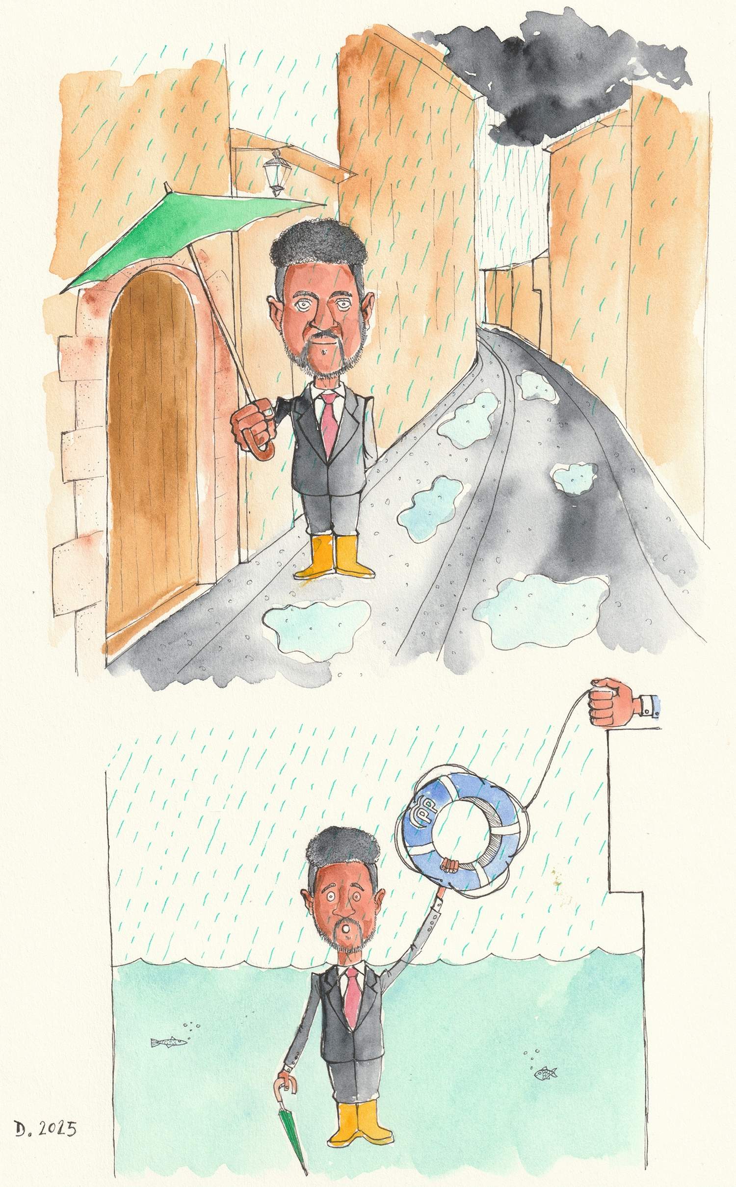 Viñeta semanal de Daniel Buitrón