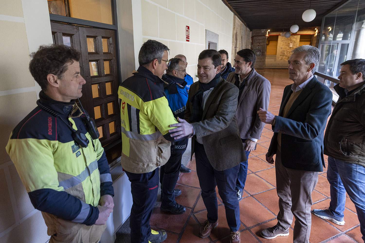 Mañueco visita avila