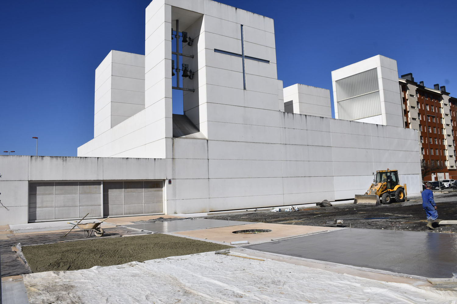 Obras Iglesia de La Rosaleda (1)