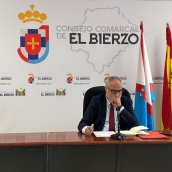 Olegario Ramón, presidente del Consejo Comarcal del Bierzo 