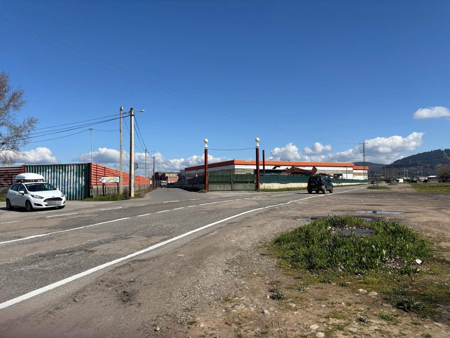 Obras en la Avenida Ciudad Bergida (5)
