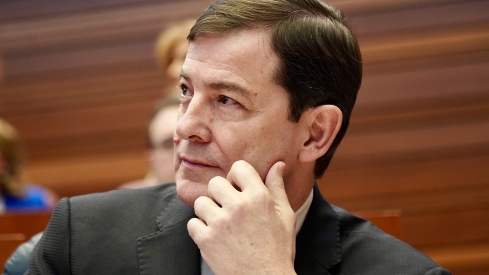 El presidente de la Junta, Alfonso Fernández Mañueco