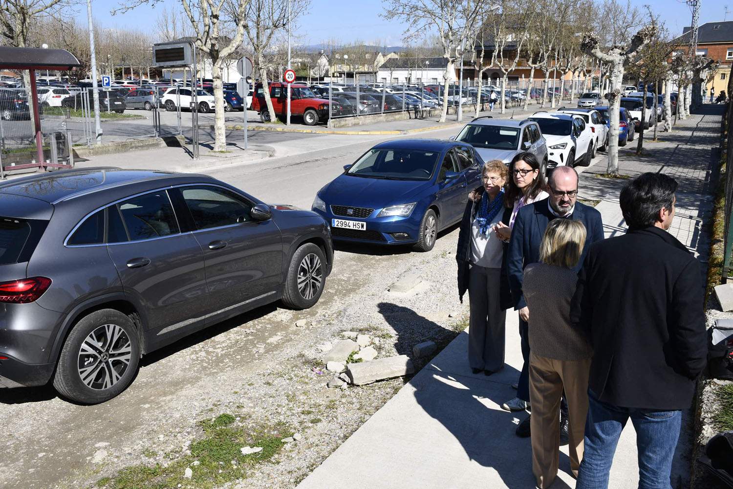 Obras delante del pabellón Nuria Lugueros (8) Obras delante del pabellón Nuria Lugueros (8)