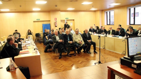 Juicio por el suceso en el Pozo Emilio del Valle de la Hullera Vasco Leonesa