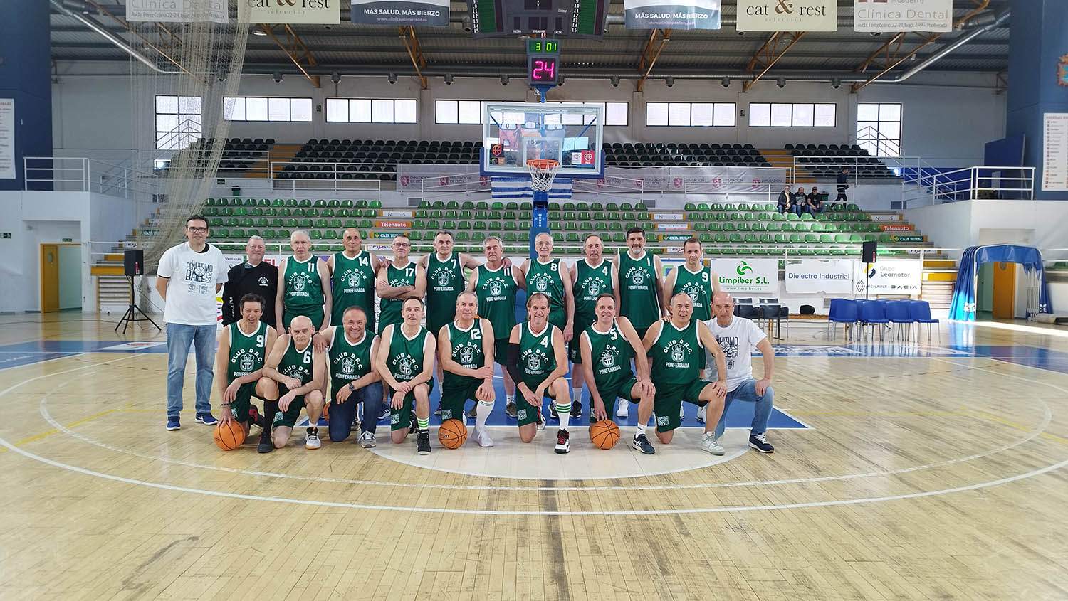 Partidos de veteranos del baloncesto berciano . Partidos de veteranos del baloncesto berciano .