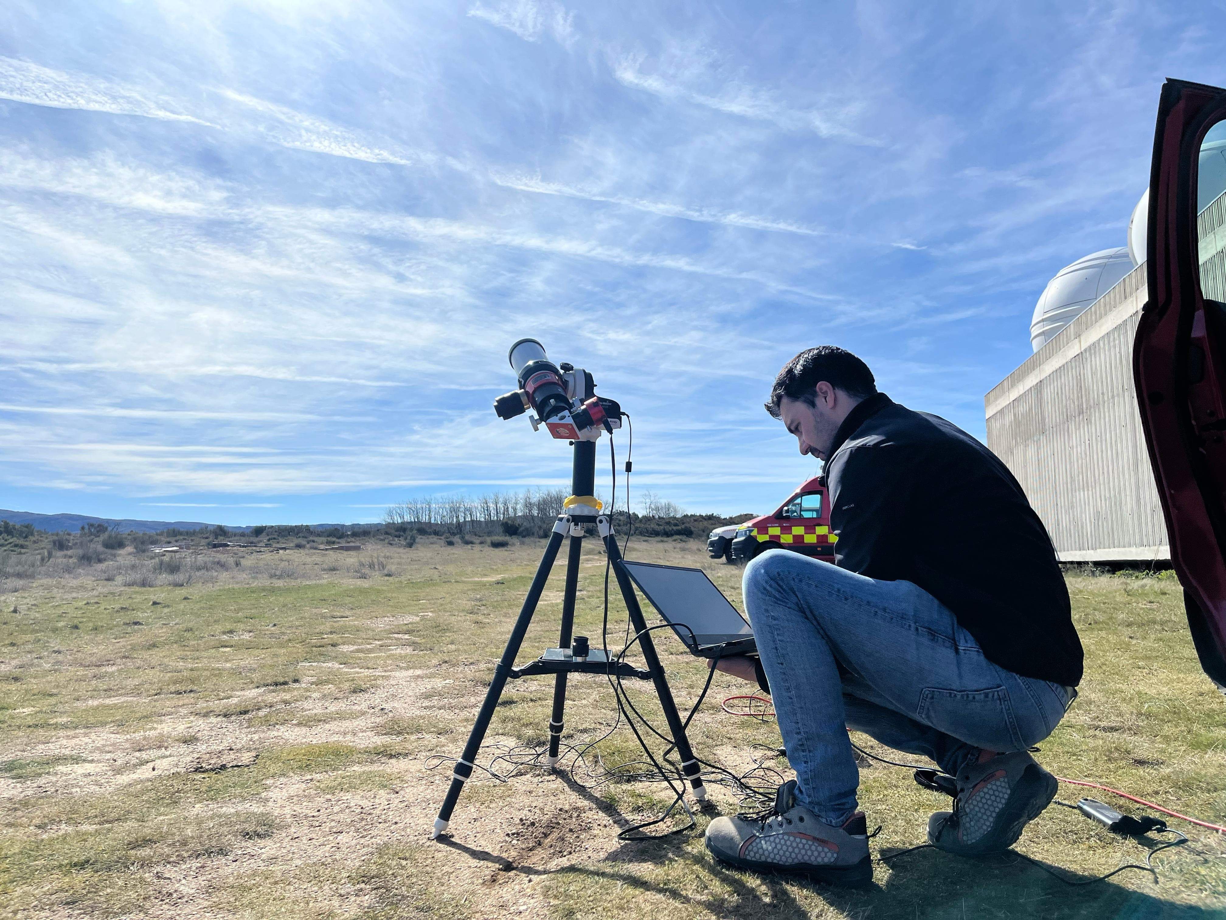 El eclipse parcial de Sol a través del telescopio del astrofotógrafo ponferradino Fran Cerdán (2)