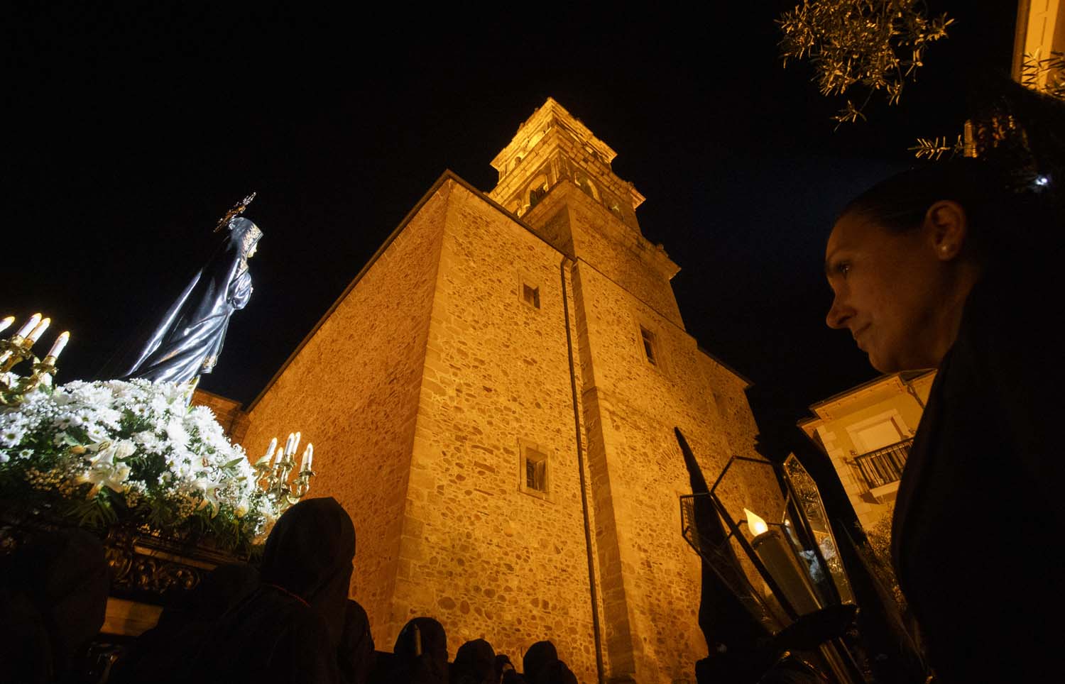 César SánchezICAL. Procesión de La Dolorosa de la Semana Santa de Ponferrada