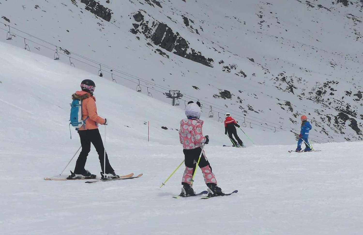 Imagen de archivo de la Estación de Esquí de San Isidro en marzo del año 2025