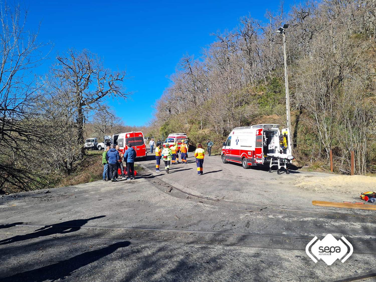Accidente en la mina de Cerredo