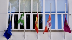 Luto en Villablino |Foto archivo del luto por la muerte de sus 5 vecinos en Cerredo