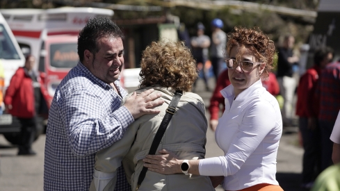 Tragedia en la mina de Cerredo en Asturias |Foto: Emilio Atienza, ICAL 