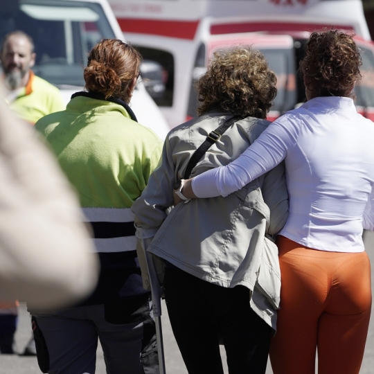 Tragedia en la mina de Cerredo en Asturias |Foto: Emilio Atienza, ICAL 