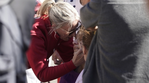 Tragedia en la mina de Cerredo en Asturias |Foto: Emilio Atienza, ICAL 