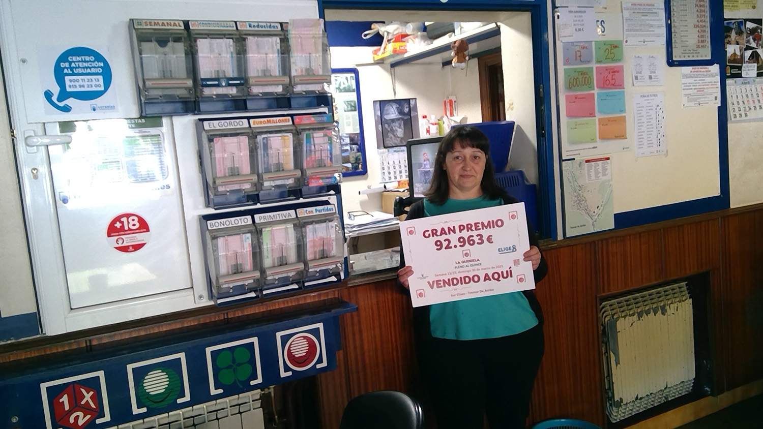 quiniela tremor arriba premio superior