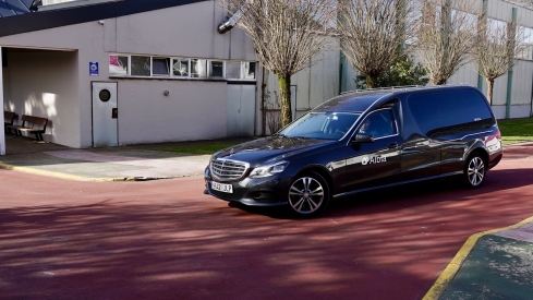 Acto de recibimiento de los mineros fallecidos en Villablino | Foto: Campillo, ICAL 