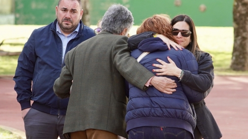 Acto de recibimiento de los mineros fallecidos en Villablino | Foto: Campillo, ICAL 