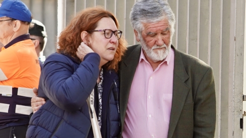 Acto de recibimiento de los mineros fallecidos en Villablino | Foto: Campillo, ICAL 