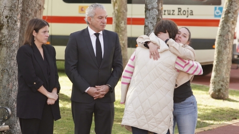 Acto de recibimiento de los mineros fallecidos en Villablino | Foto: Campillo, ICAL 
