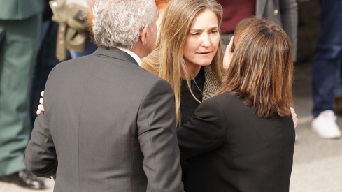 Funeral del minero berciano David Álvarez fallecido en la mina de Cerredo (Asturias) | Foto: César Sánchez, ICAL