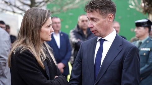 Funeral de los mineros fallecidos en Villablino | Foto: Campillo, ICAL