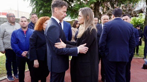 Funeral de los mineros fallecidos en Villablino | Foto: Campillo, ICAL