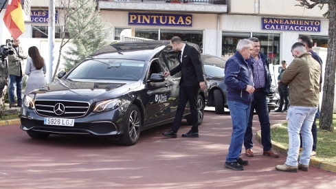 Funeral de los mineros fallecidos en Villablino | Foto: Campillo, ICAL