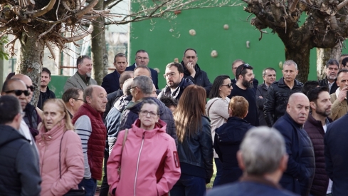 Funeral de los mineros fallecidos en Villablino | Foto: Campillo, ICAL