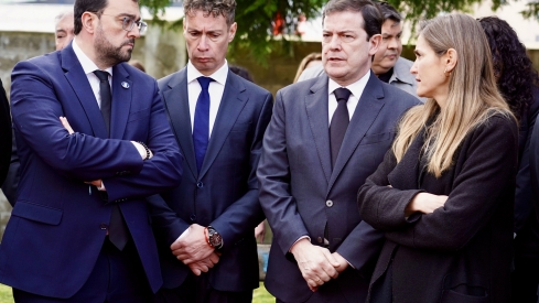 Funeral de los mineros fallecidos en Villablino | Foto: Campillo, ICAL