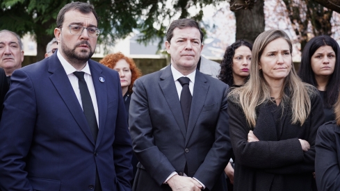 Funeral de los mineros fallecidos en Villablino | Foto: Campillo, ICAL