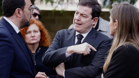 Funeral de los mineros fallecidos en Villablino | Foto: Campillo, ICAL