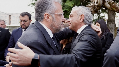 Funeral de los mineros fallecidos en Villablino | Foto: Campillo, ICAL