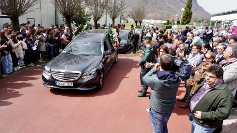 Funeral de los mineros fallecidos en Villablino | Foto: Campillo, ICAL