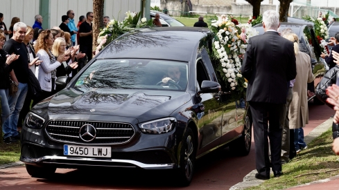 Funeral de los mineros fallecidos en Villablino | Foto: Campillo, ICAL