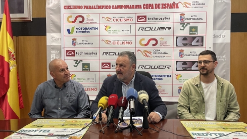 Presentación en Camponaraya de la prueba de la Copa de España paralímpica 2025