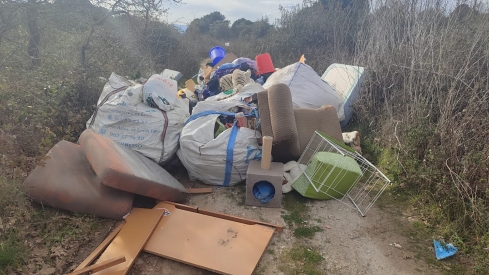 Nuevo vertido ilegal encontrado en Ponferrada