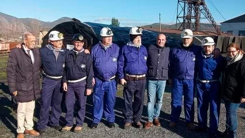 Tarsicio Carballo en su apoyo a la minería del Bierzo