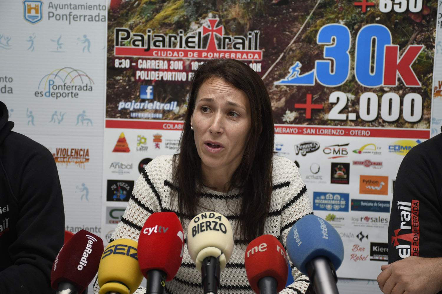Presentación de la Pajariel Trail 2025. Eva González, concejala de Deportes Presentación de la Pajariel Trail 2025. Eva González, concejala de Deportes
