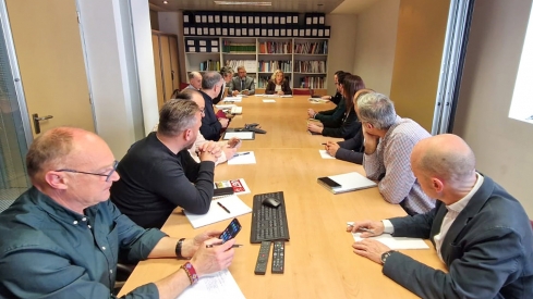 La consejera de Transición Ecológica ha presidido la reunión de la comisión de seguridad minera sobre la mina de Cerredo