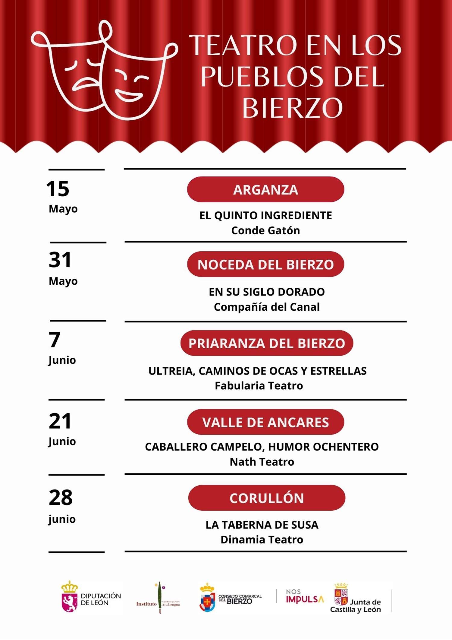 'Teatro en los pueblos del bierzo'