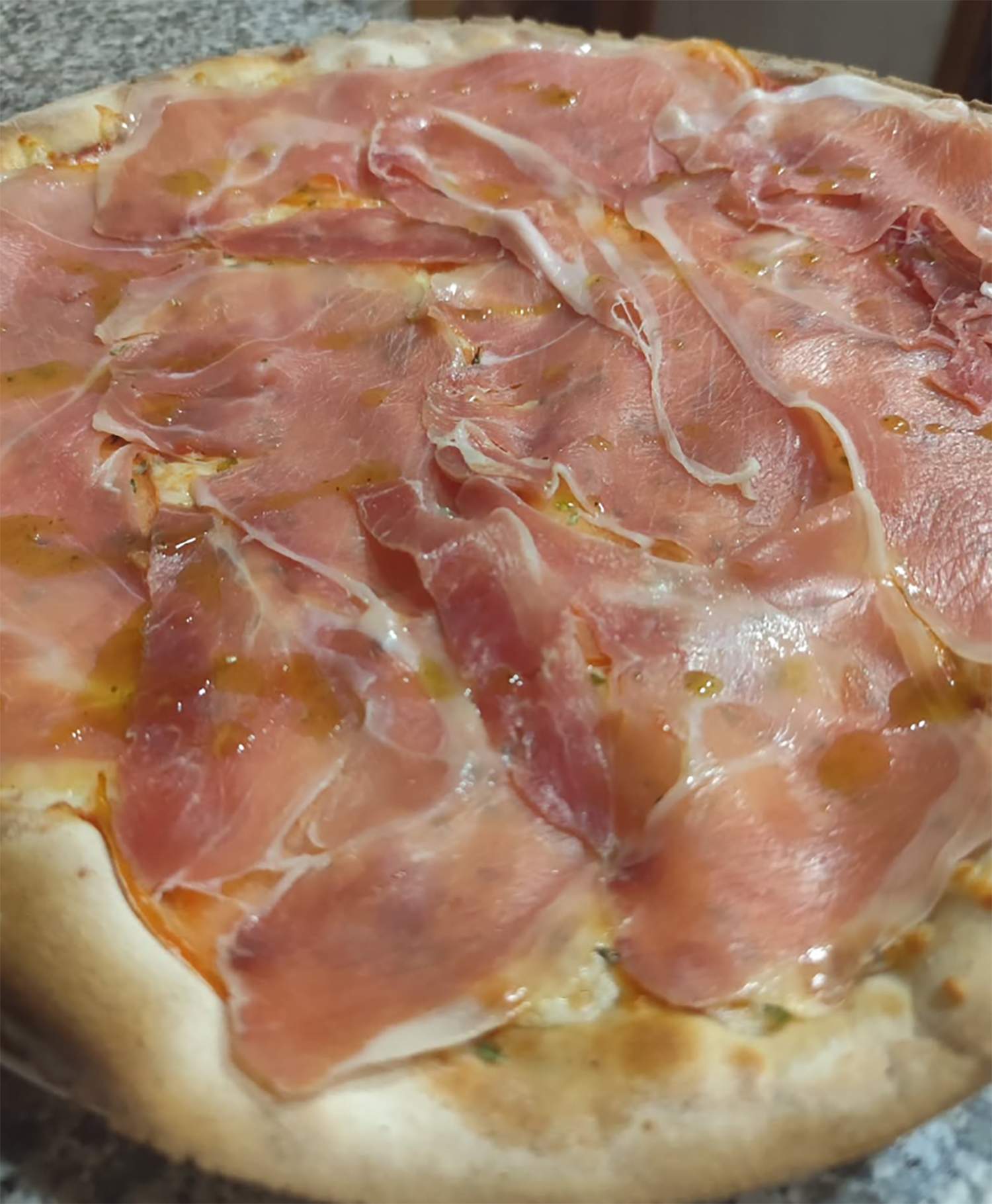 Una de las pizzas elaboradas por el restaurante La Nonna