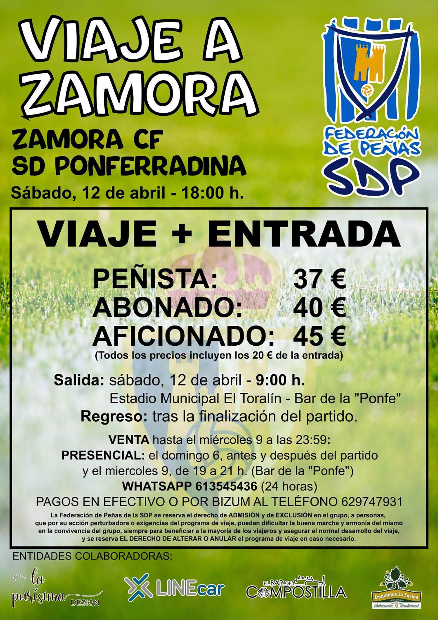 Cartel peñas ponferradina Cartel peñas ponferradina