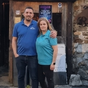 Despedida de la palloza de Balboa