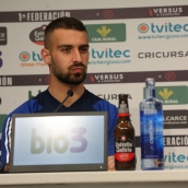 Cortés, jugador de la Ponferradina