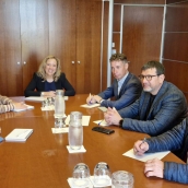 Reunión para la investigación del accidente de la mina de Asturias